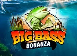 Big Bass Bonanza slot met visser en grote vis symbolen